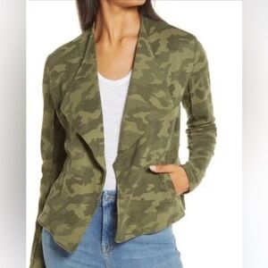 Caslon Drape Collar Knit Blazer